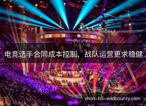 电竞选手合同成本控制,战队运营更求稳健 电竞选手合同成本控制,战队运营更求稳健