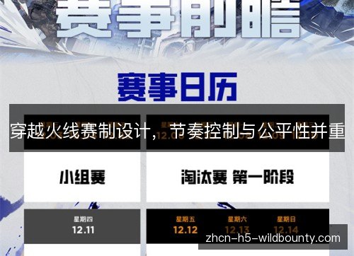 穿越火线赛制设计，节奏控制与公平性并重